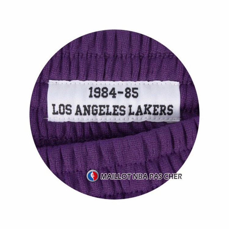 Short Los Angeles Lakers Mitchell & Ness Jaune